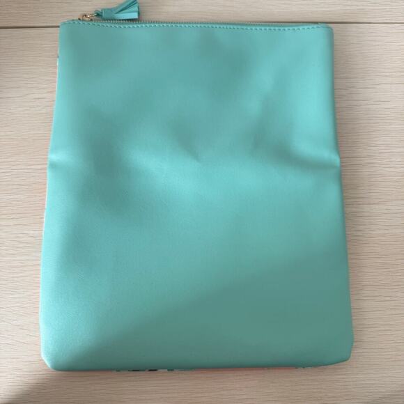 RACHEL PALLY | Anthropologie | Paradise Mint Reversible Foldover Envelope Clutch - Picture 7 of 10